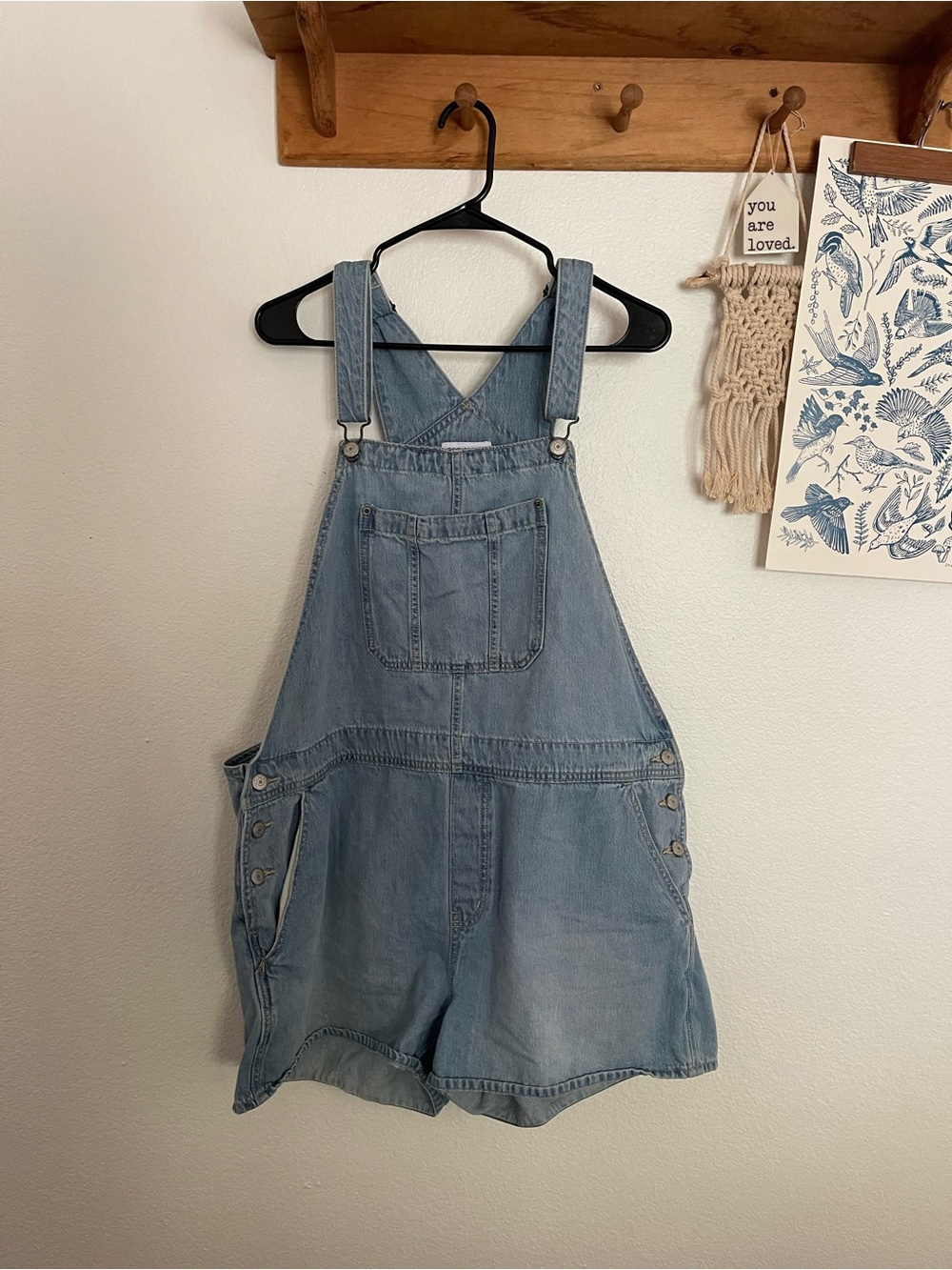 NWOT old navy short overalls
